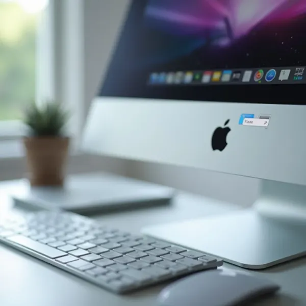 Comment coller sur Mac en utilisant la barre de menu