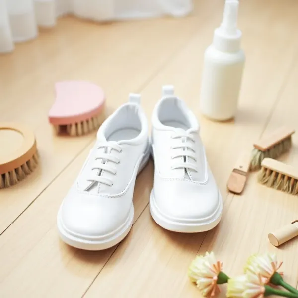 how to clean white shoes