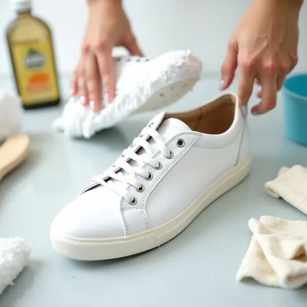 The Best Cleaning Methods for White Shoes
