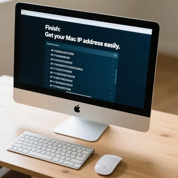 how to find an ip address mac