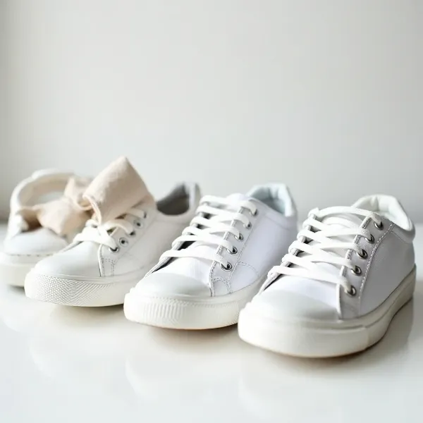 Wie man weiße Schuhe reinigt